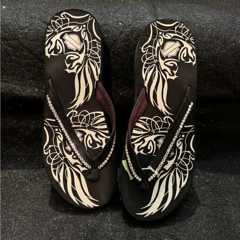 Harley Davidson Flip Flops